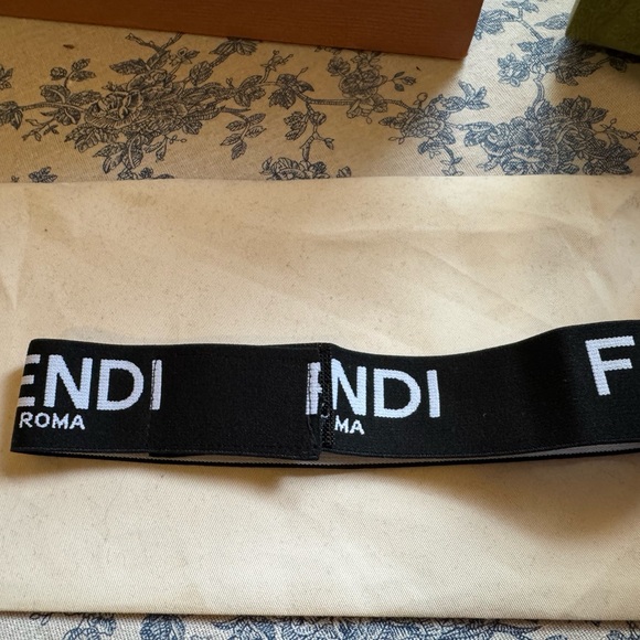 Fashion Monochrome Logo Headband